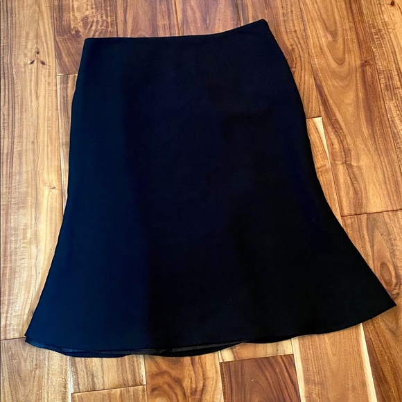 Banana Republic Dresses & Skirts - Banana Republic Black Wool Flare Skirt, Size 6